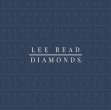 14K White Gold Round Solitaire Three Stone Diamond Engagement Ring